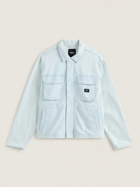 Foto del prodotto Vans - Giacca in denim a righe Umber, Uomo, Grigio