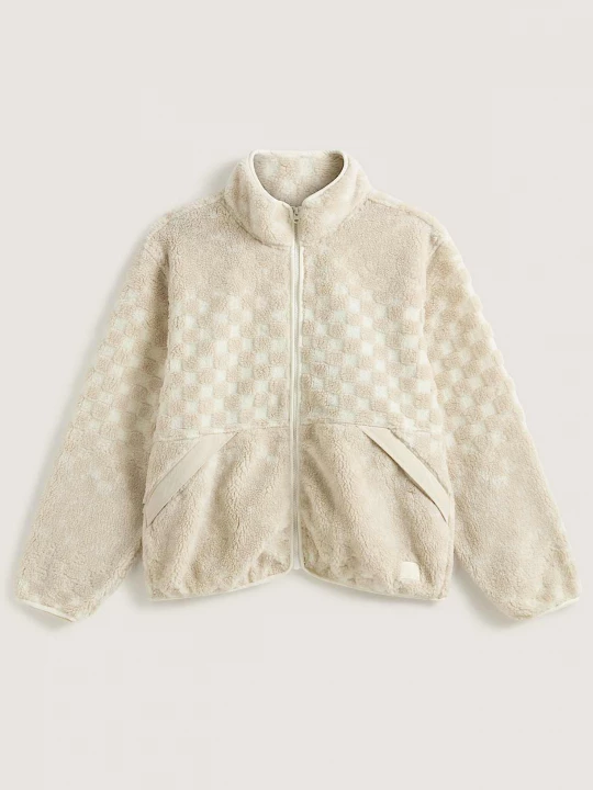 Foto del prodotto Vans - Giacca in pile a pelo lungo Nights, Uomo, Bianco