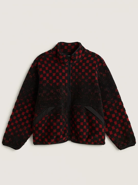 Foto del prodotto Vans - Giacca in pile a pelo lungo Nights, Uomo, Rosso
