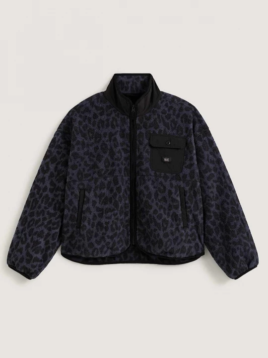Foto del prodotto Vans - Giacca in pile Printed High, Donna, Blu