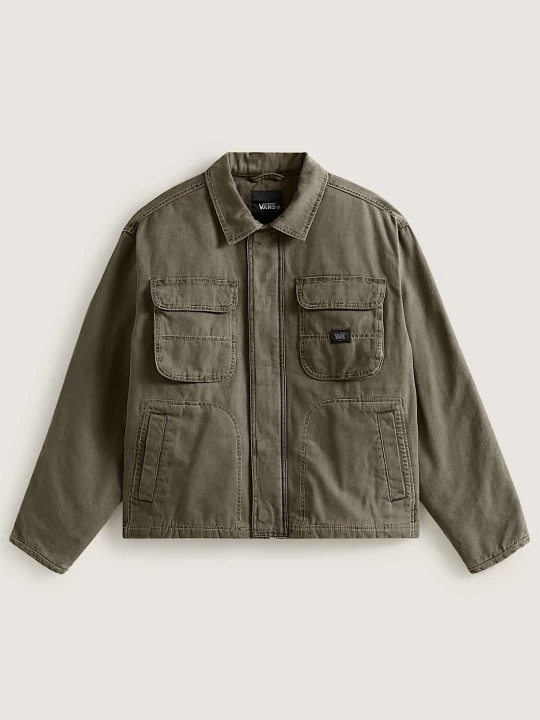 Foto del prodotto Vans - Giacca in tela Umber Pigment, Uomo, Beige