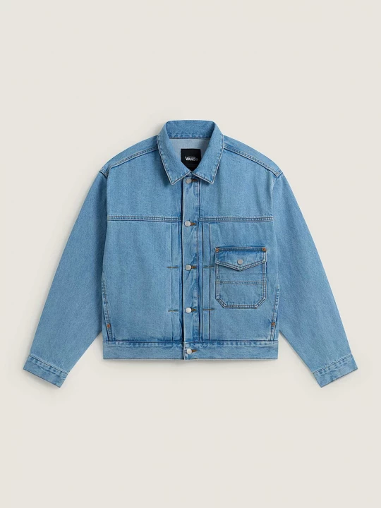 Foto del prodotto Vans - Giacca trucker in denim Check-5, Uomo, Blu