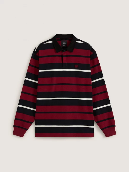 Foto del prodotto Vans - Maglia da rugby a maniche lunghe Fly High, Uomo, Bordeaux