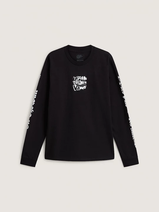 Foto del prodotto Vans - Maglietta a maniche lunghe Vans x Travis Barker, Uomo, Nero