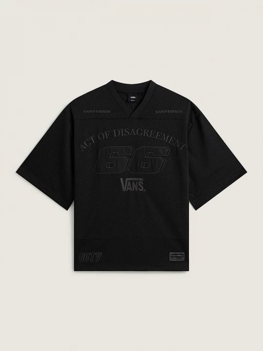 Foto del prodotto Vans - Maglietta in mesh A.O.D. by Slam Jam, Uomo, Nero