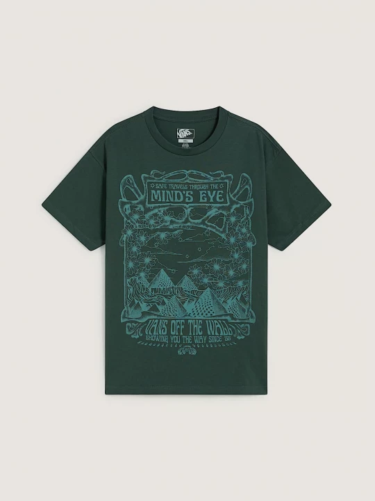 Foto del prodotto Vans - Minds Eye Oversized SS Tee OIL GREEN, Donna, Verde