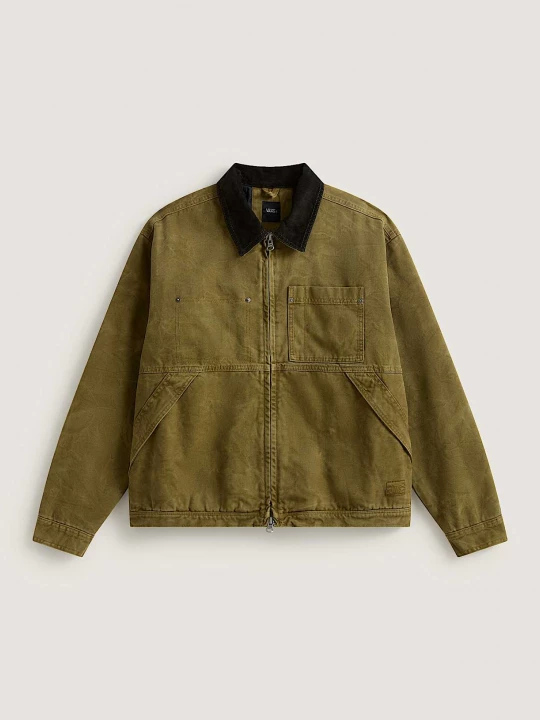 Foto del prodotto Vans - Nico Chore Canvas Jacket Olive Brown, Uomo, Beige