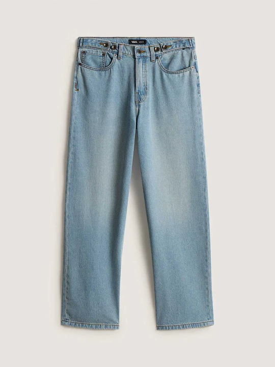Foto del prodotto Vans - Pantaloni baggy Cinched Check-5, Donna, Blu