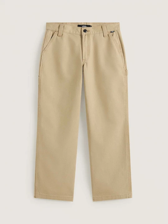 Foto del prodotto Vans - Pantaloni chore dritti a vita media, Donna, Beige