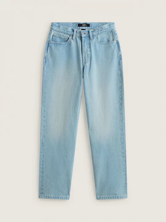 Foto del prodotto Vans - Pantaloni dritti a vita media Check-5, Donna, Blu