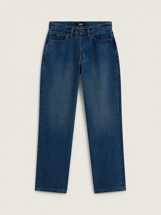 Foto del prodotto Vans - Pantaloni dritti a vita media Check-5, Donna, Blu