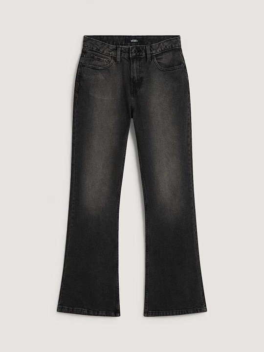 Foto del prodotto Vans - Pantaloni in denim a vita bassa Check-5 Boot Cut, Donna, Nero
