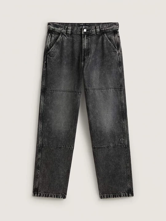 Foto del prodotto Vans - Pantaloni in denim con ginocchio doppio Vans x Rowan, Uomo, Nero