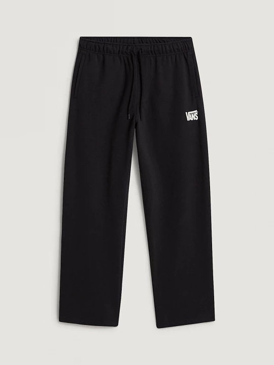 Foto del prodotto Vans - Pantaloni in pile elasticizzati a gamba dritta con logo, Uomo, Nero