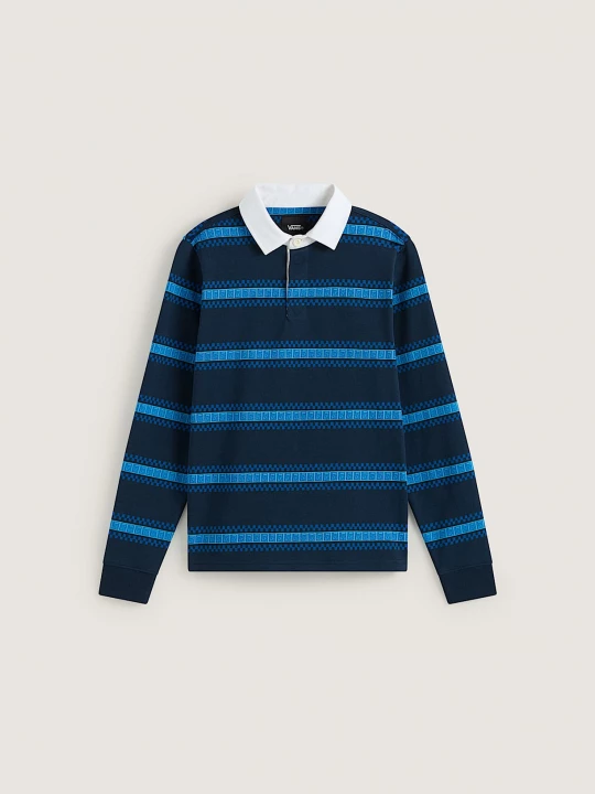 Foto del prodotto Vans - Polo a maniche lunghe Bambino / a V Rugby (8-14 anni), Blu