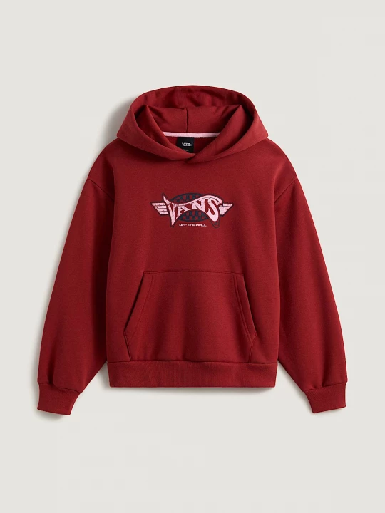 Foto del prodotto Vans - Retro Sport Pullover Poppy Ember, Donna, Rosso