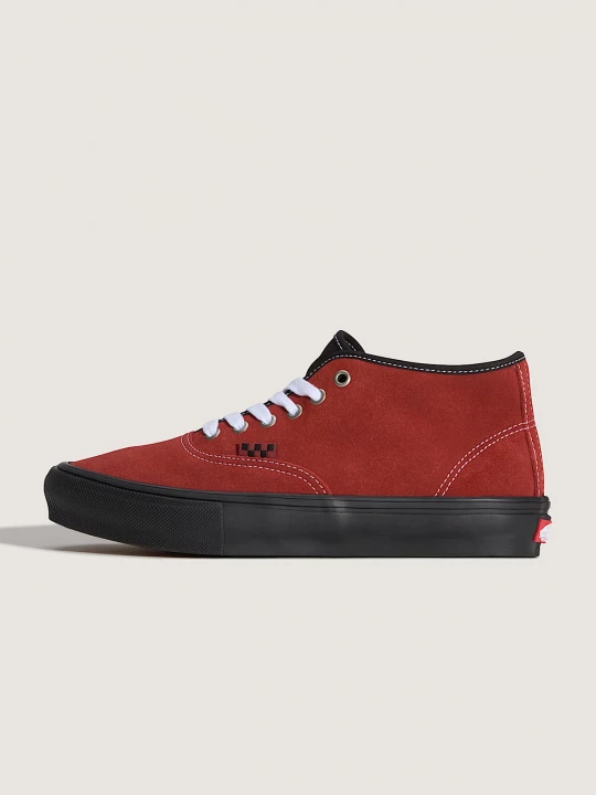 Foto del prodotto Vans - Scarpe Skate Authentic Mid, Uomo, Rosso