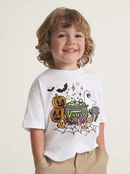 Foto del prodotto Vans - Spooky Crew SS Tee White, Bianco