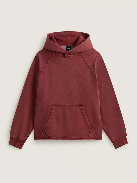 Foto del prodotto Vans - Tilt Rolled Hem Pullover Poppy Ember, Uomo, Rosso
