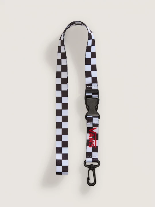 Foto del prodotto Vans - Vans Lanyard Black / White, Uomo, Nero, Taglia: Taglia unica