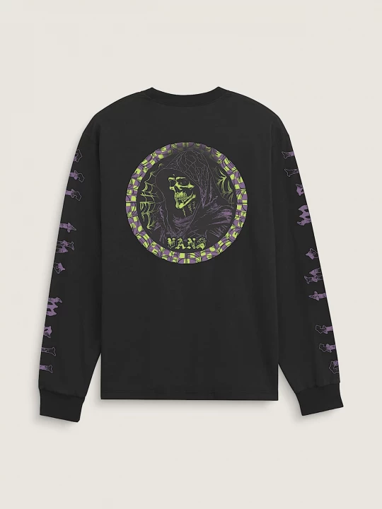 Foto del prodotto Vans - Webbed Reaper LS Tee Black, Uomo, Nero