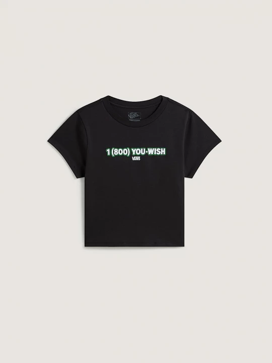 Foto del prodotto Vans - You Wish Baby Tee Black, Donna, Nero