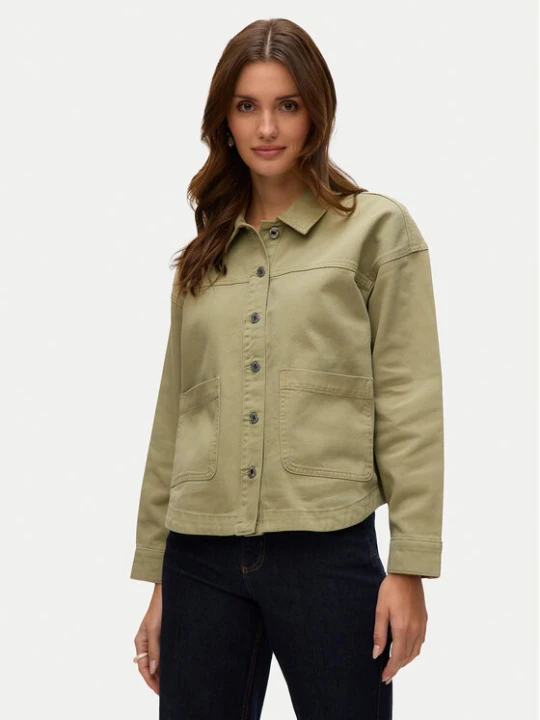 Foto del prodotto Vero Moda camicia di jeans Jamie 10331693 Verde Relaxed Fit