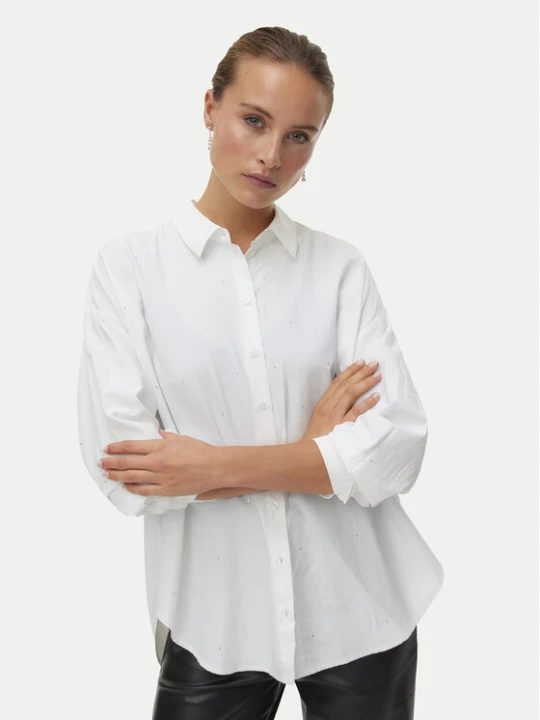 Foto del prodotto Vero Moda Camicia Fanni 10337791 Bianco Oversize