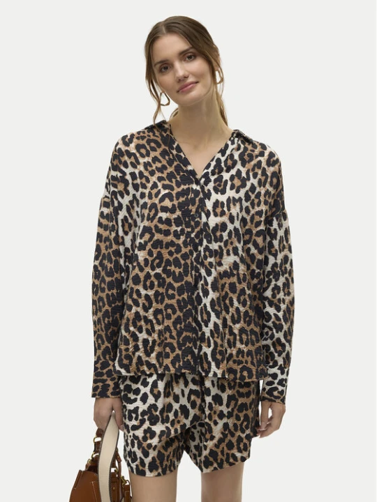 Foto del prodotto Vero Moda Camicia Josie 10315150 Marrone Oversize
