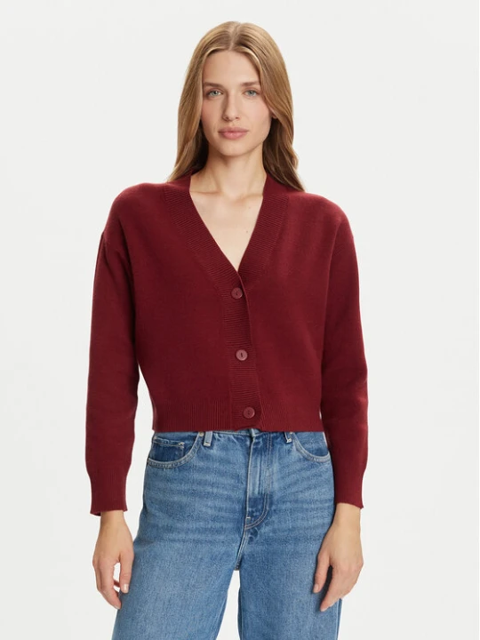 Foto del prodotto Vero Moda Cardigan Gold Art 10332210 Bordeaux Regular Fit