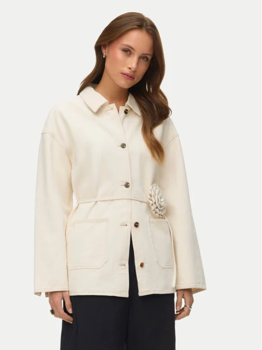 Foto del prodotto Vero Moda Giacca di jeans Sazzy 10339336 Beige Relaxed Fit