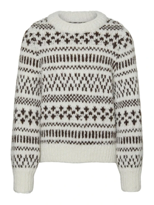 Foto del prodotto Vero Moda Girl Maglione Kaira 10271981 Beige Regular Fit