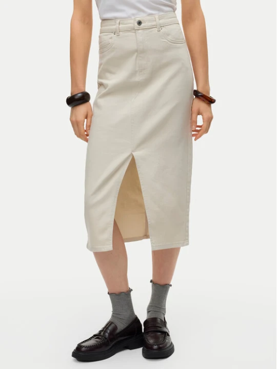 Foto del prodotto Vero Moda Gonna di jeans Veri 10295731 Beige Regular Fit