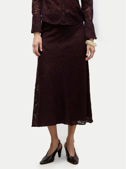Foto del prodotto Vero Moda Gonna midi Urshila 10336946 Bordeaux Regular Fit