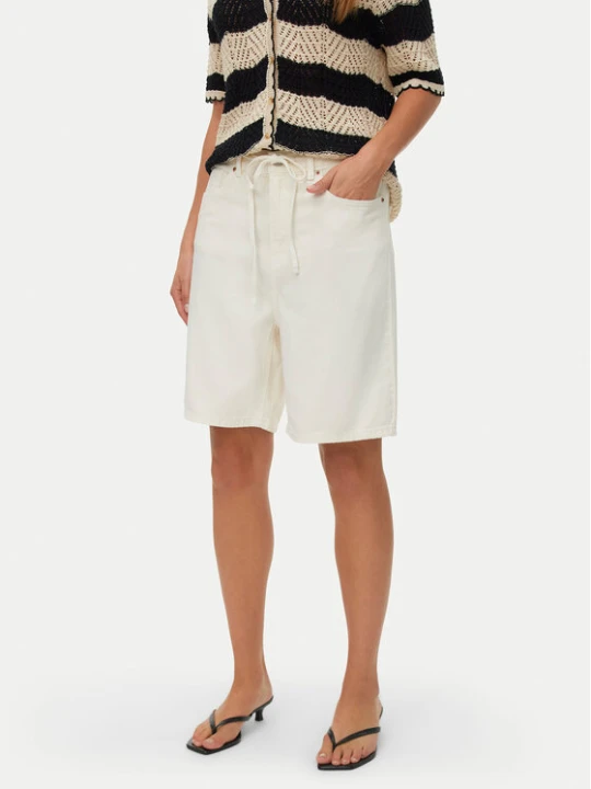Foto del prodotto Vero Moda Pantaloncini di jeans Villa 10326196 Beige Regular Fit