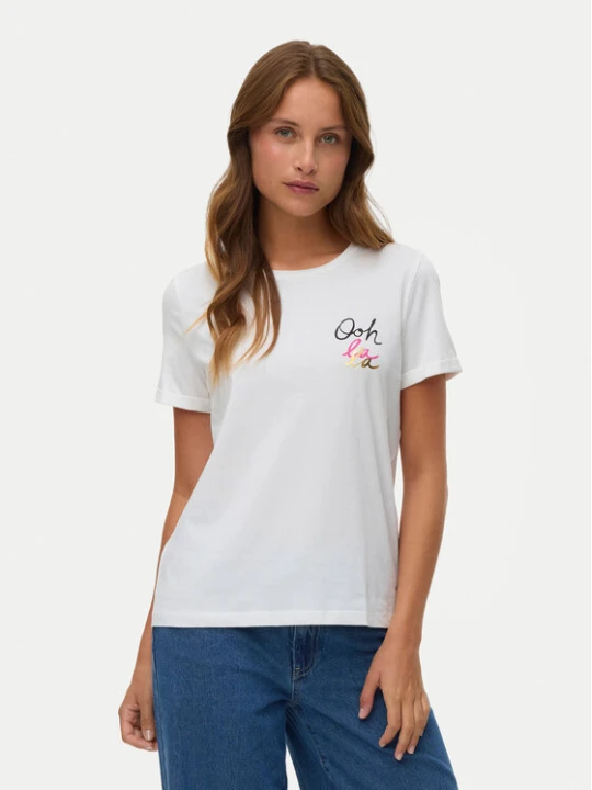 Foto del prodotto Vero Moda T-shirt Ikami 10340181 Bianco Regular Fit