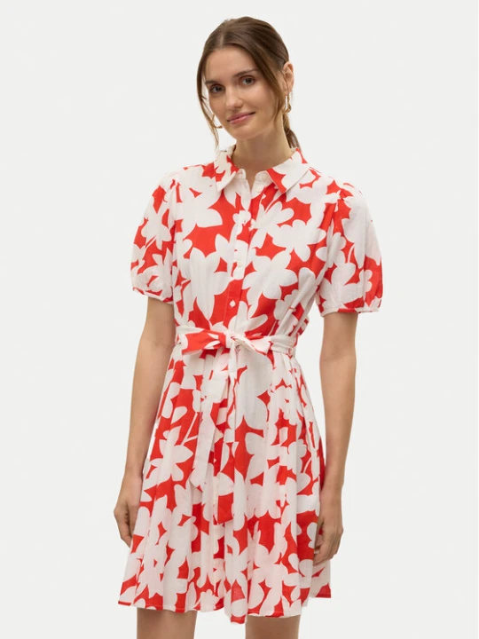 Foto del prodotto Vero Moda Vestito chemisier Dicthe 10303728 Rosso Regular Fit