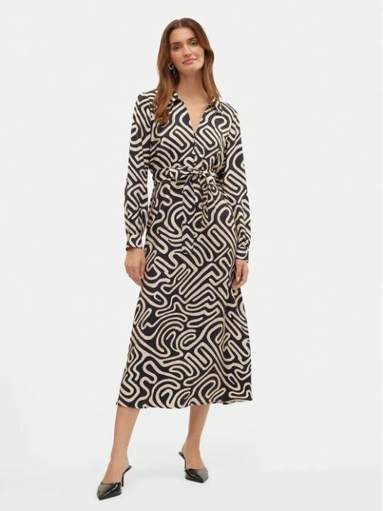 Foto del prodotto Vero Moda Vestito chemisier Vigdis 10323267 Nero Regular Fit