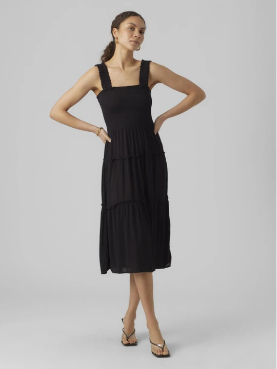 Foto del prodotto Vero Moda Vestito estivo Menny 10282481 Nero Regular Fit