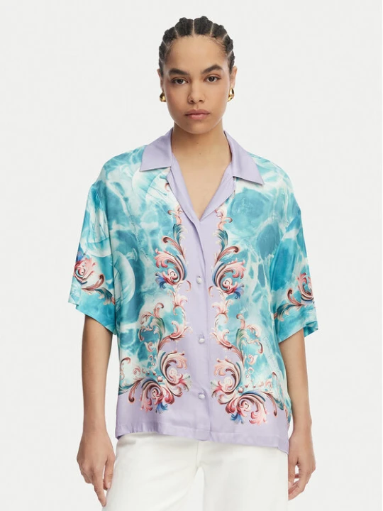 Foto del prodotto Versace Jeans Couture Camicia 80HAL2P9 NS829 Multicolore Regular Fit