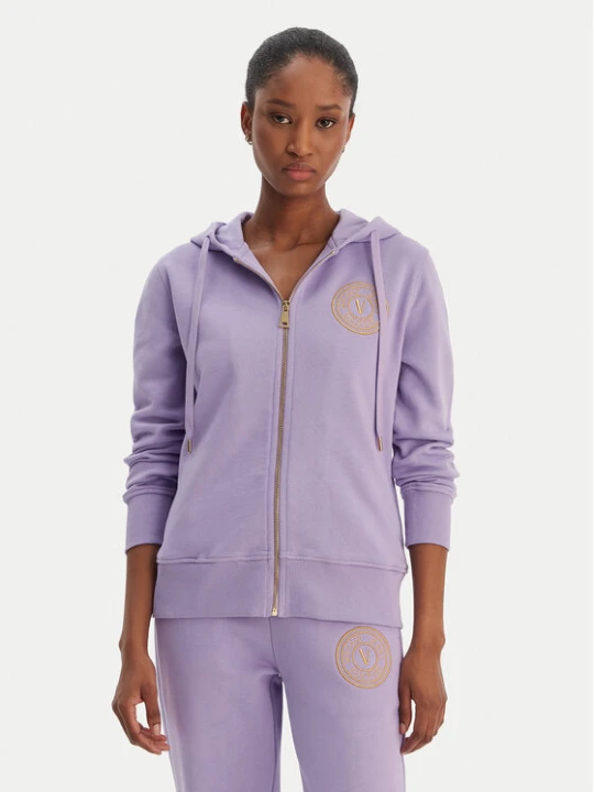 Foto del prodotto Versace Jeans Couture Felpa 80HAIT02 CF01T Viola Regular Fit