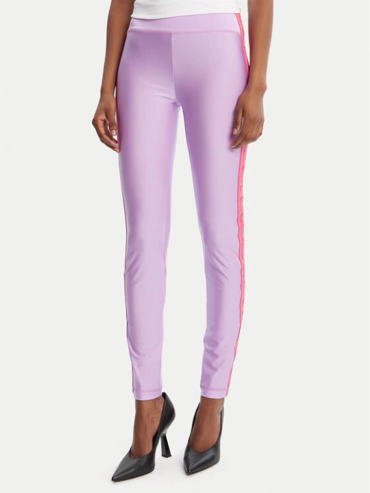 Foto del prodotto Versace Jeans Couture Leggings 79HAC114 N0008 Viola Slim Fit