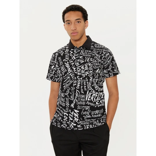 Foto del prodotto Versace Jeans Couture Polo 78GAG6R0 Nero Regular Fit
