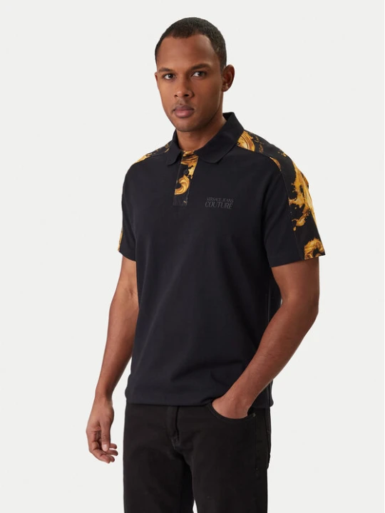 Foto del prodotto Versace Jeans Couture Polo 80GAG6R1 JS549 Nero Regular Fit