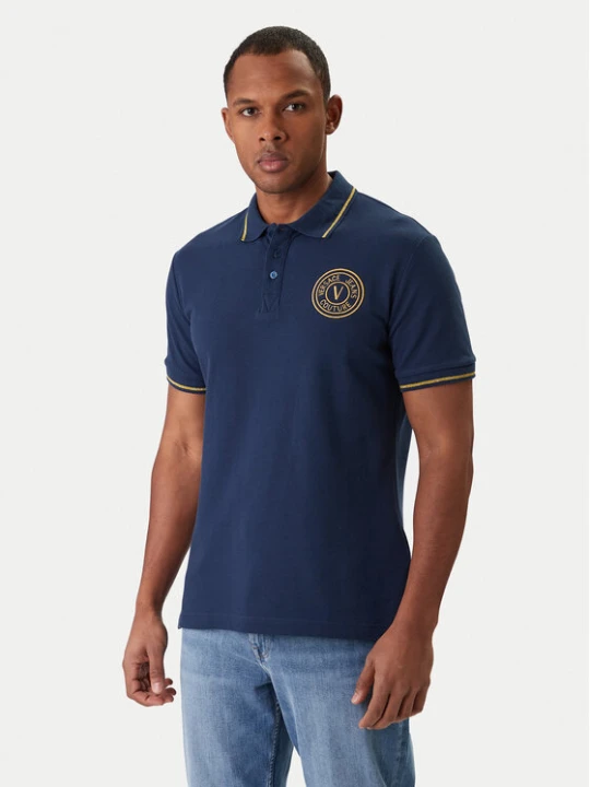 Foto del prodotto Versace Jeans Couture Polo 80GAGT03 CJ01T Blu Regular Fit