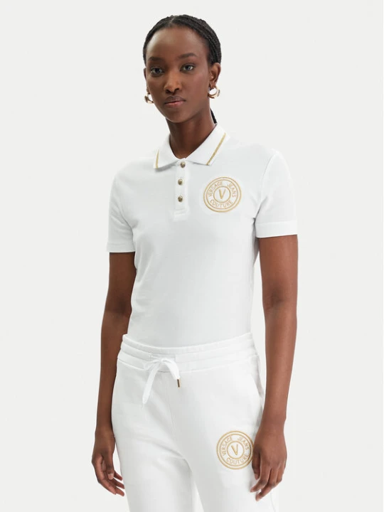 Foto del prodotto Versace Jeans Couture Polo 80HAGT02 CJ01T Bianco Regular Fit