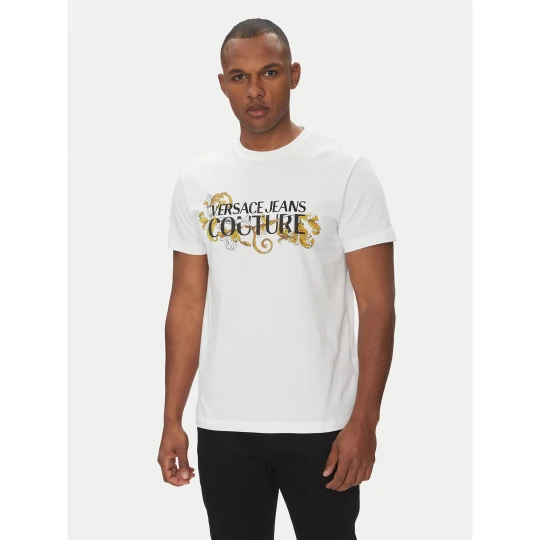 Foto del prodotto Versace Jeans Couture T-shirt 78GAHC05 Bianco Regular Fit