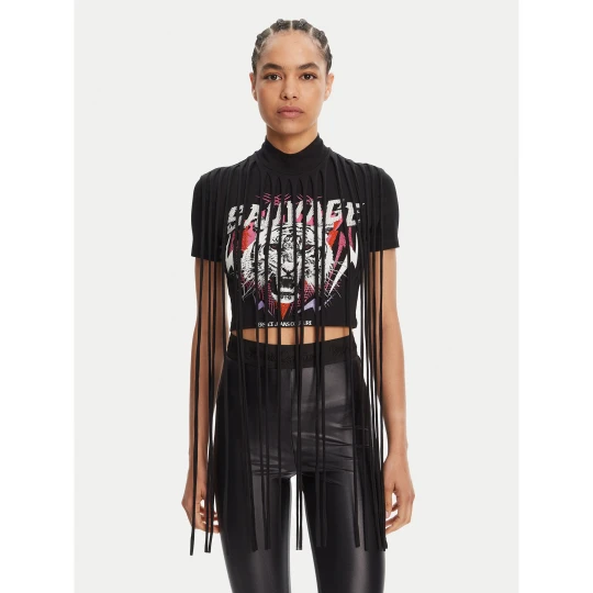 Foto del prodotto Versace Jeans Couture T-shirt 78HAHE01 Nero Slim Fit