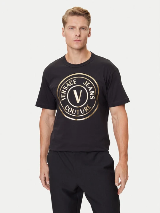 Foto del prodotto Versace Jeans Couture T-shirt 79GAHT01 CJ00T Nero Regular Fit