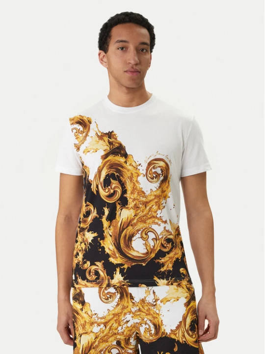 Foto del prodotto Versace Jeans Couture T-shirt 80GAH6SB JS541 Bianco Slim Fit